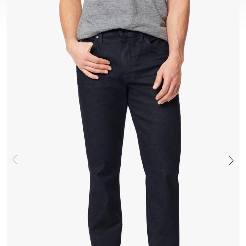 Designer Joe’s black denim jeans - waist 36.